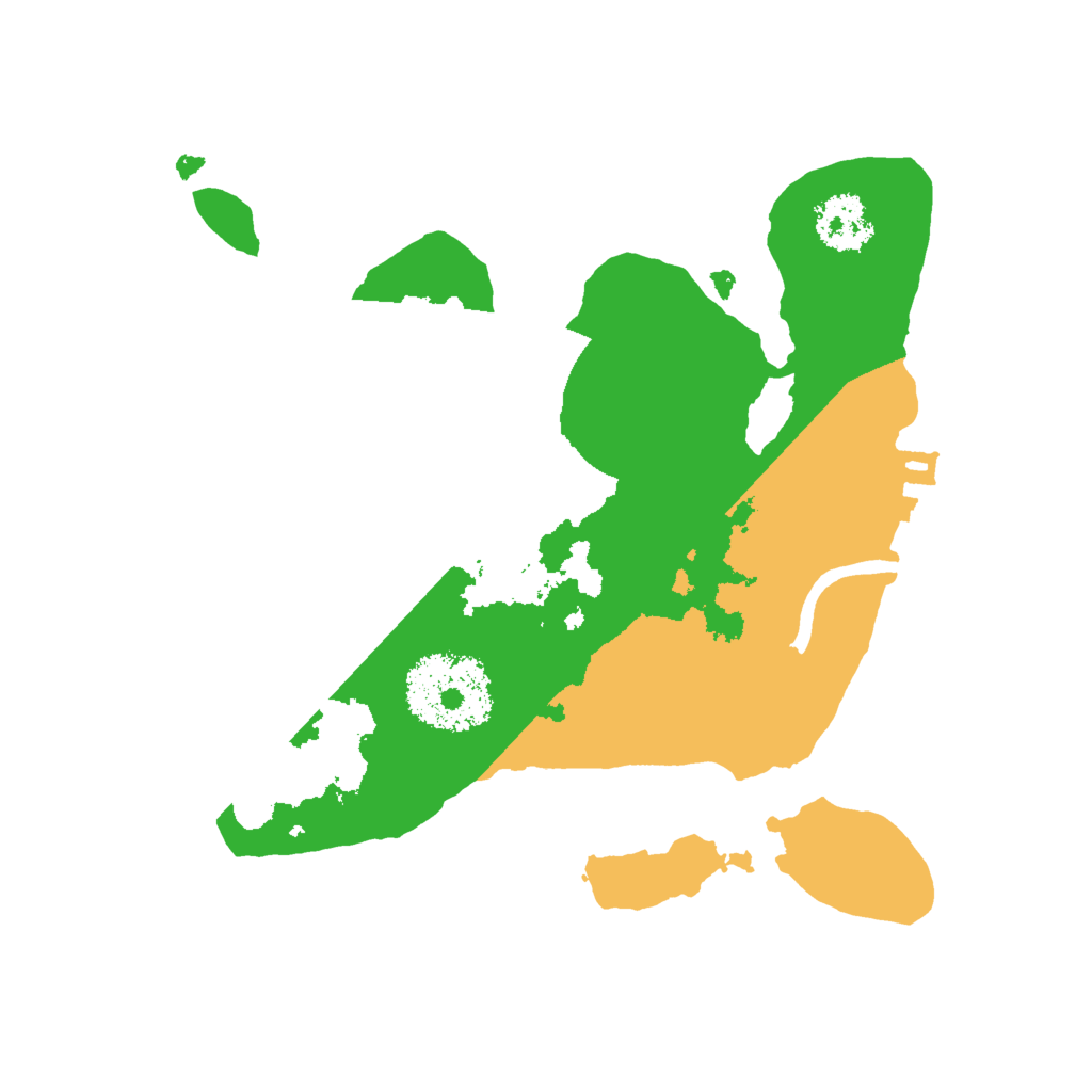 Biome Rust Map: Procedural Map, Size: 2000, Seed: 142183144
