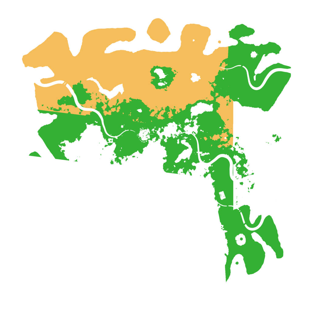 Biome Rust Map: Procedural Map, Size: 4250, Seed: 260123