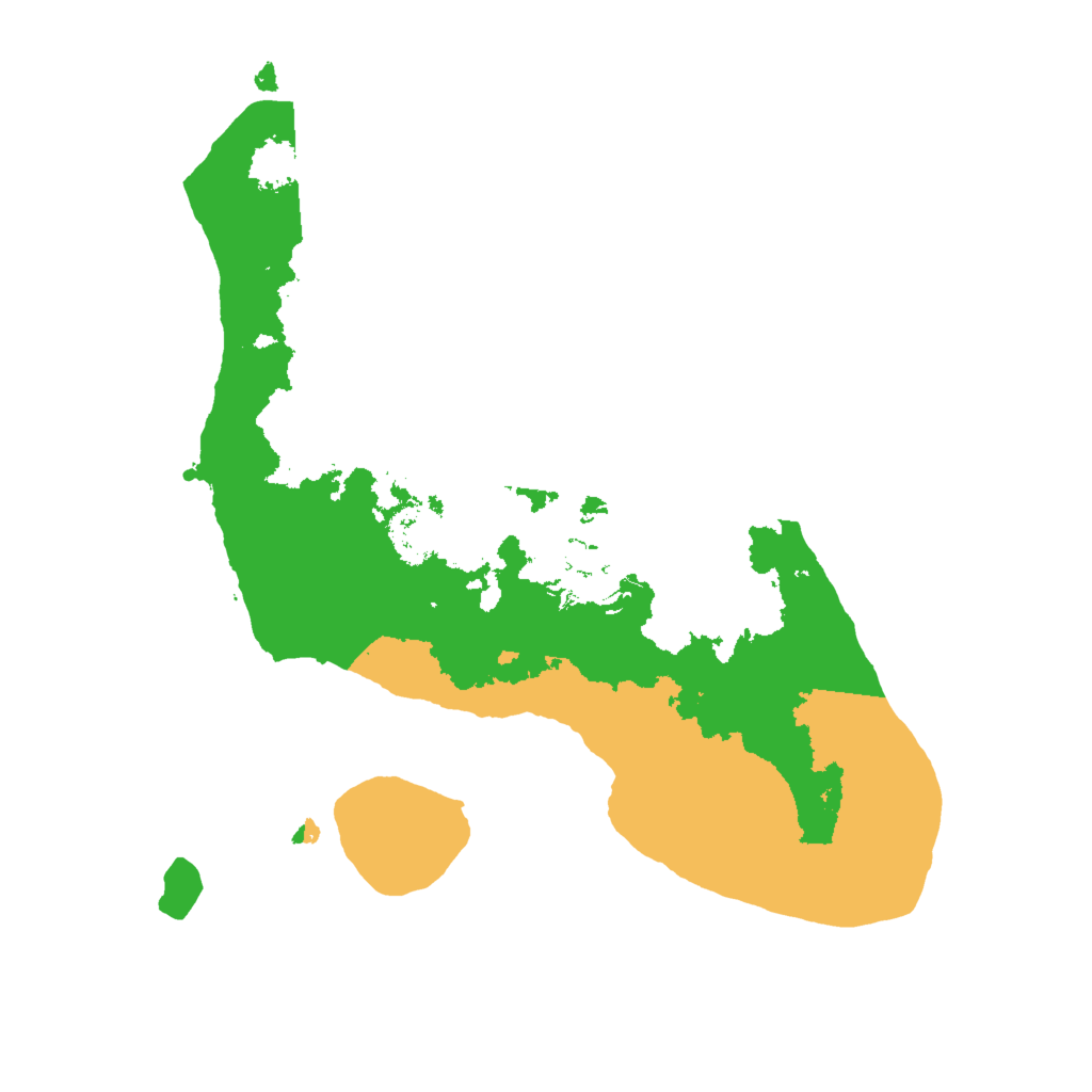 Biome Rust Map: Procedural Map, Size: 2000, Seed: 1622829320