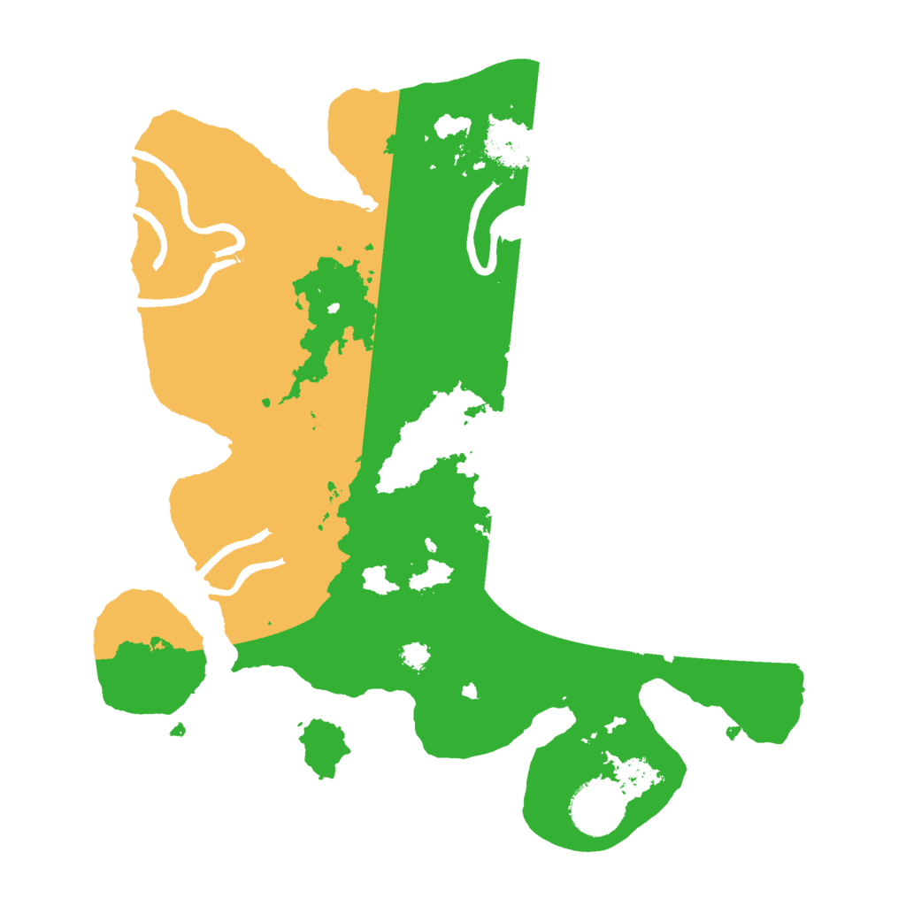 Biome Rust Map: Procedural Map, Size: 3000, Seed: 141557522