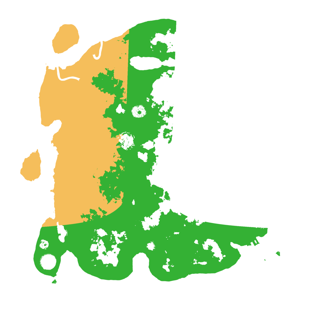 Biome Rust Map: Procedural Map, Size: 3500, Seed: 2023164118
