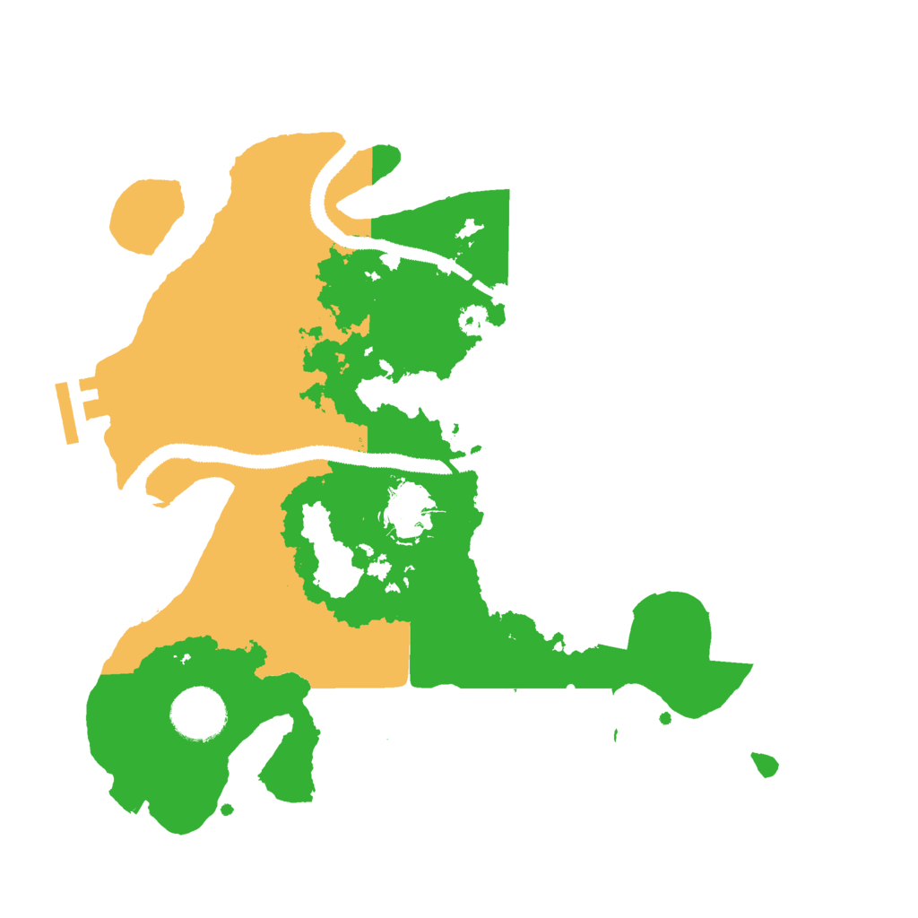 Biome Rust Map: Procedural Map, Size: 3000, Seed: 484897