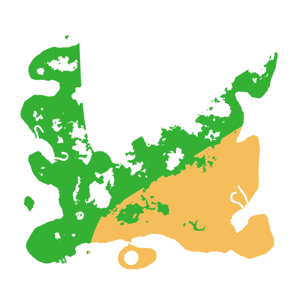 Biome Rust Map: Procedural Map, Size: 3700, Seed: 1510305054