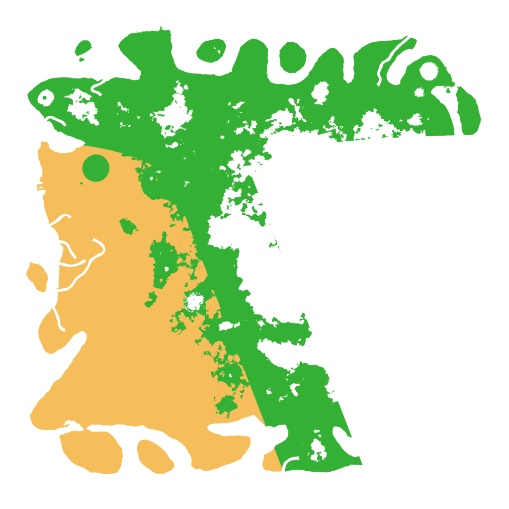 Biome Rust Map: Procedural Map, Size: 5000, Seed: 63543835