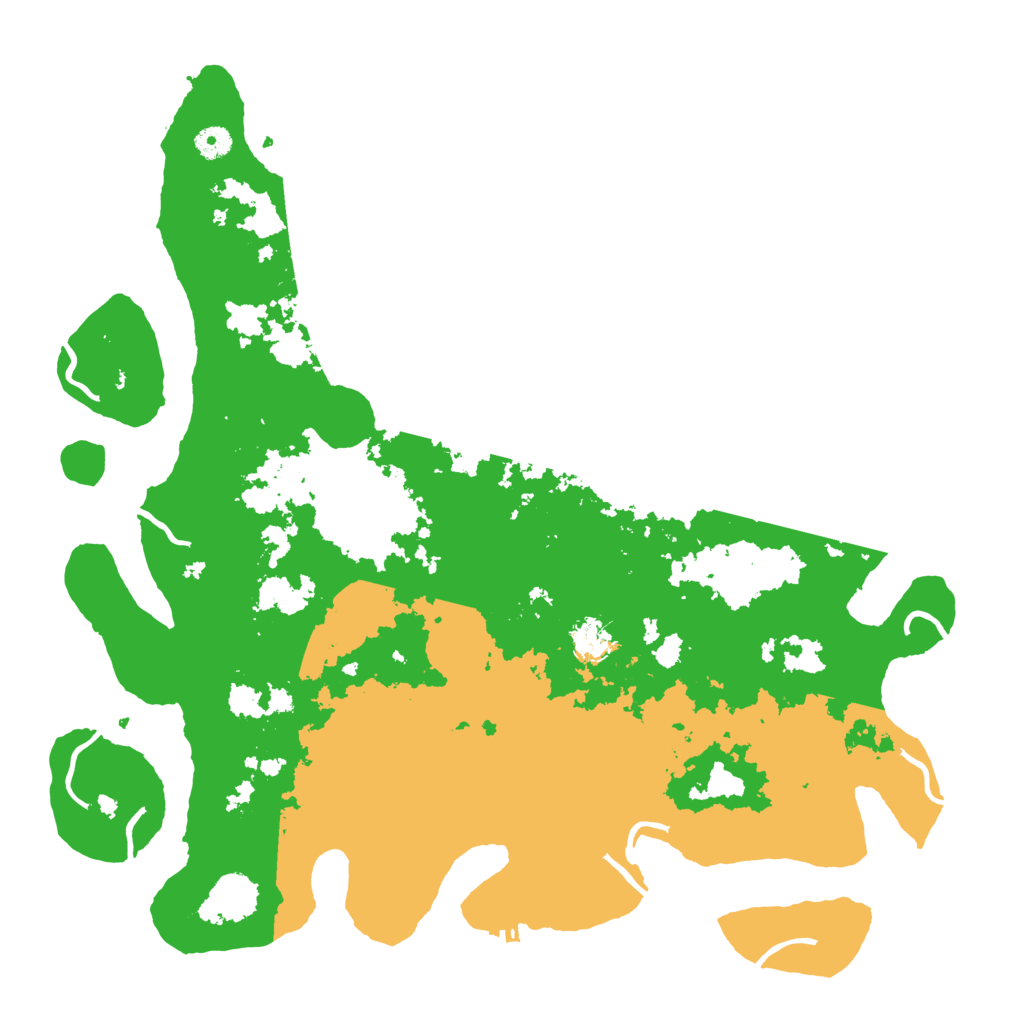 Biome Rust Map: Procedural Map, Size: 4500, Seed: 1444568375