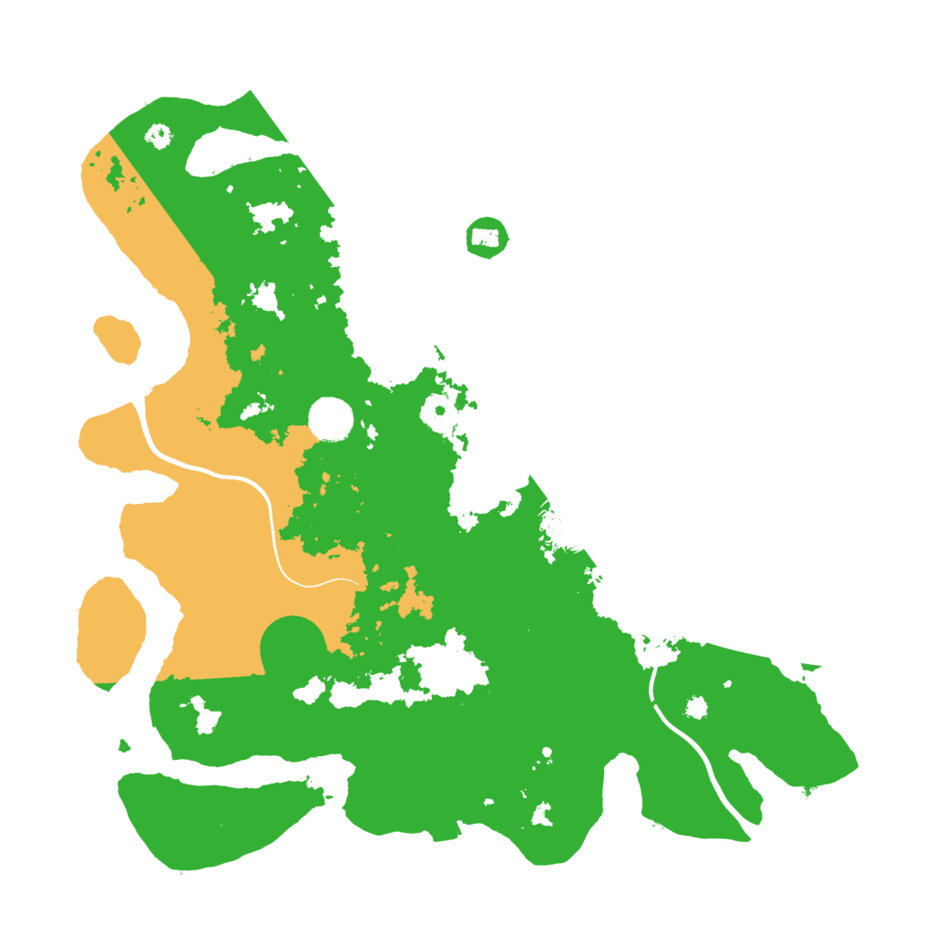 Biome Rust Map: Procedural Map, Size: 3750, Seed: 436786589