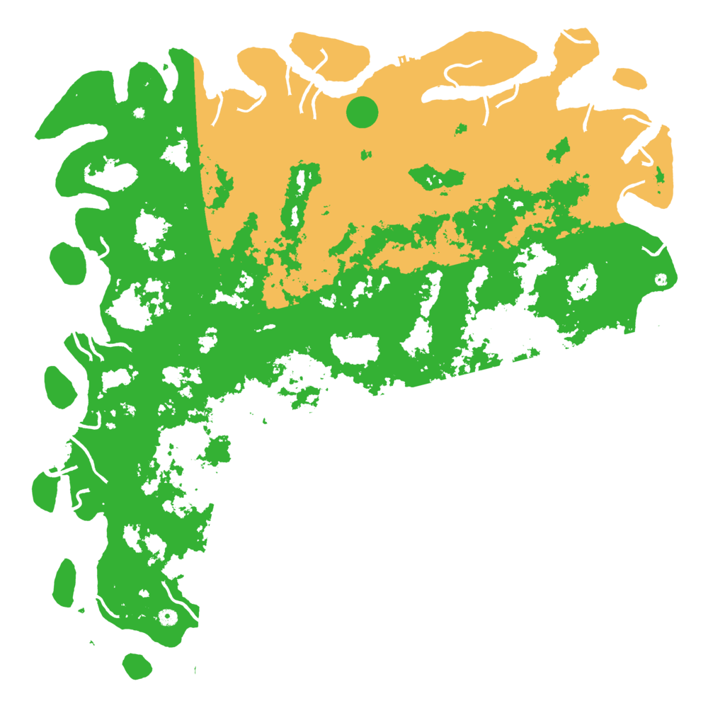 Biome Rust Map: Procedural Map, Size: 6000, Seed: 742958