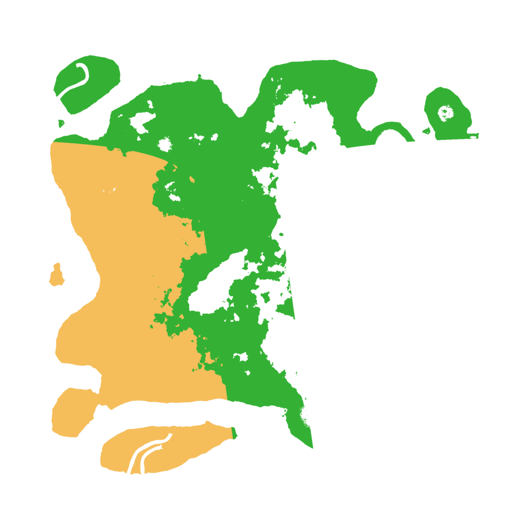 Biome Rust Map: Procedural Map, Size: 3500, Seed: 900521740