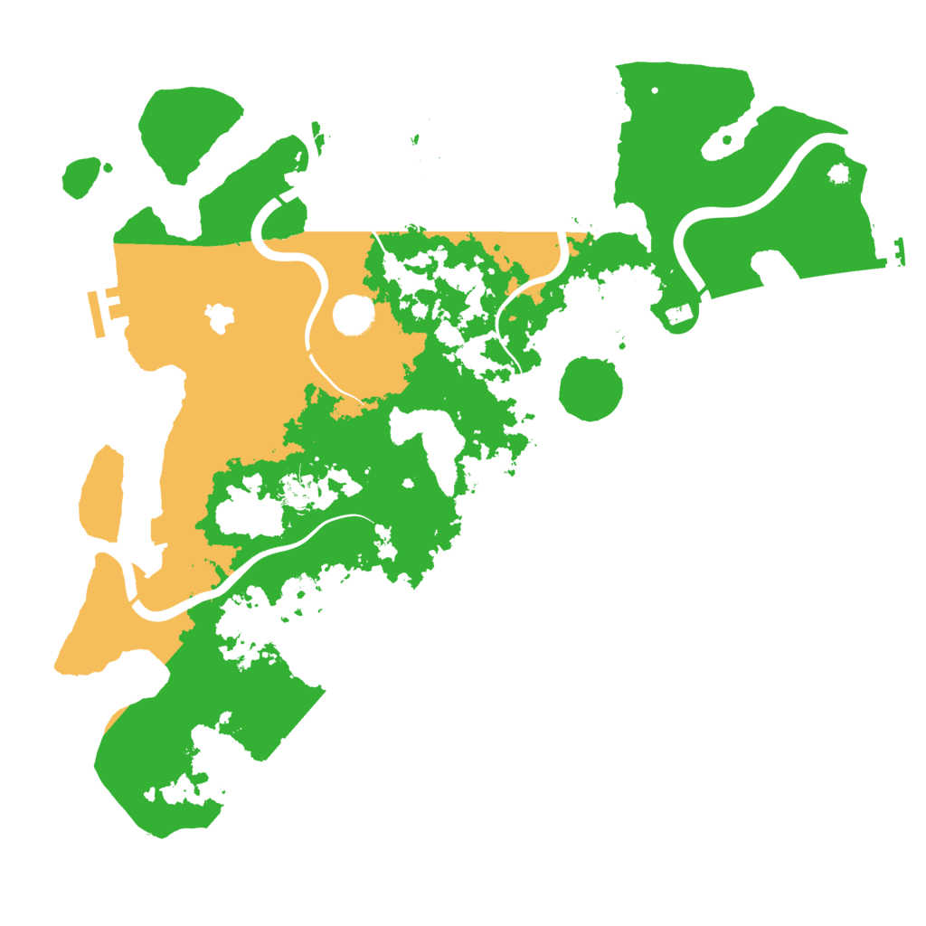 Biome Rust Map: Procedural Map, Size: 4000, Seed: 358030635