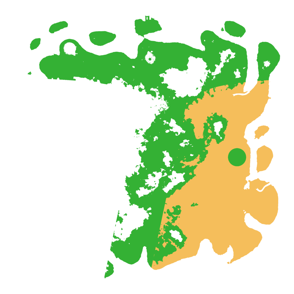 Biome Rust Map: Procedural Map, Size: 4300, Seed: 456062213