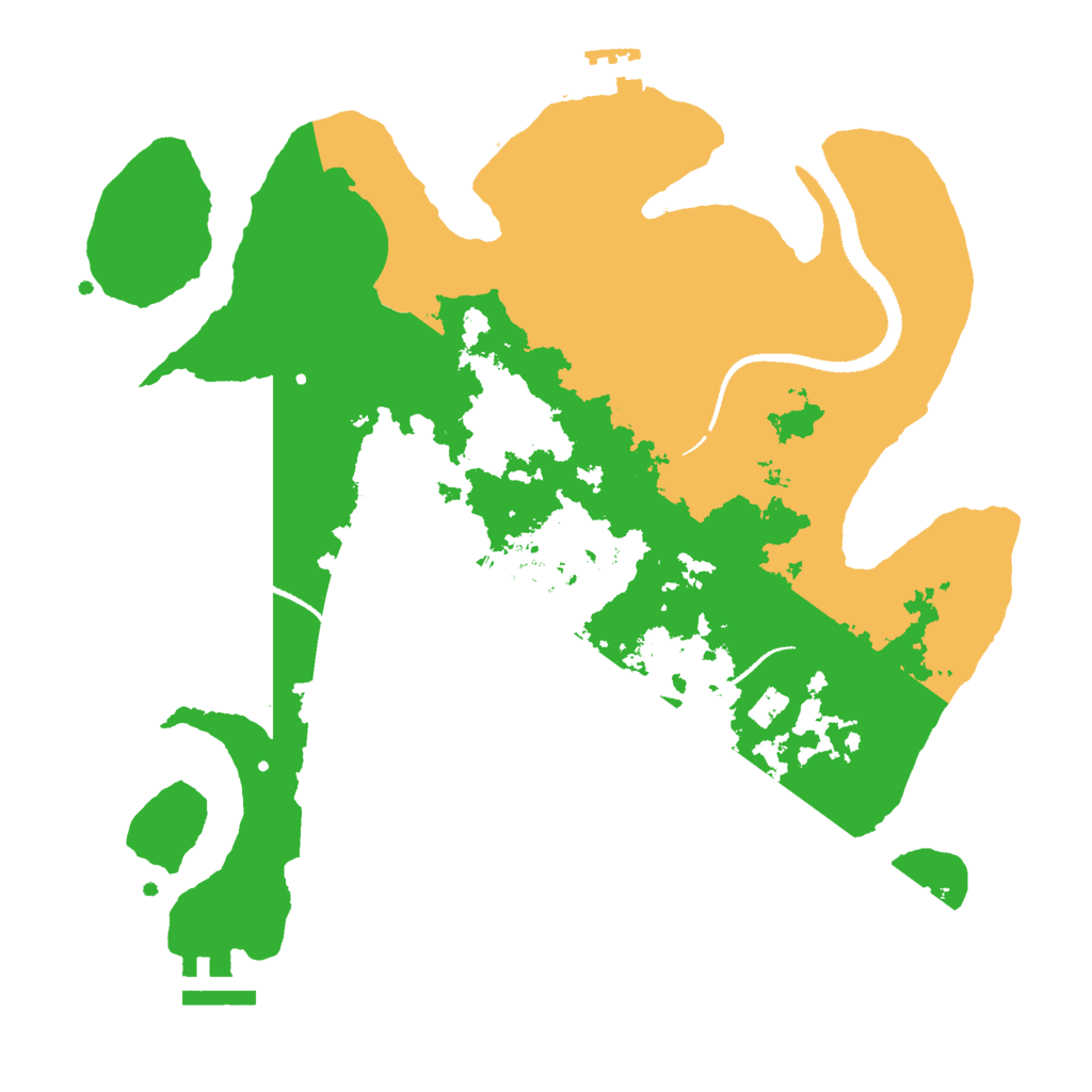 Biome Rust Map: Procedural Map, Size: 3000, Seed: 1736911985