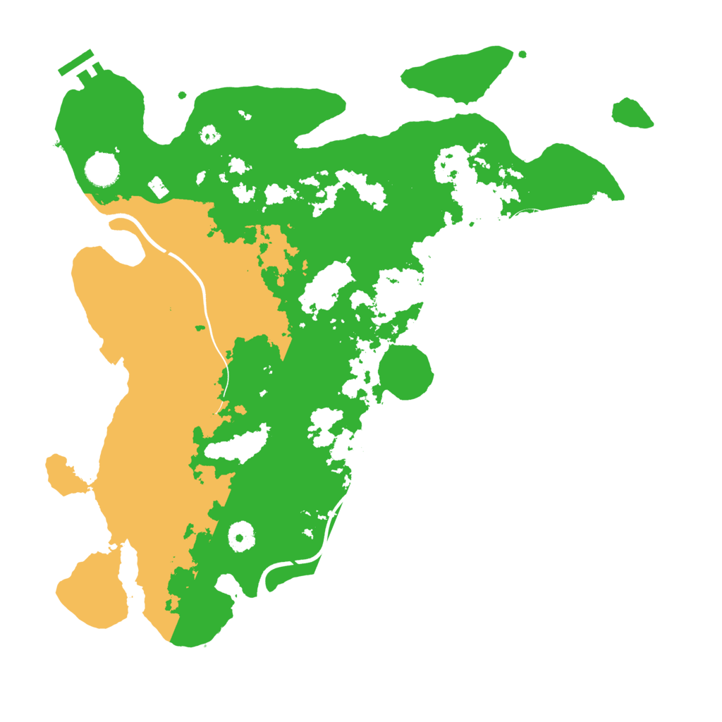 Biome Rust Map: Procedural Map, Size: 3750, Seed: 425236