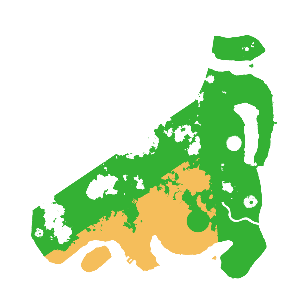 Biome Rust Map: Procedural Map, Size: 3500, Seed: 1627427312