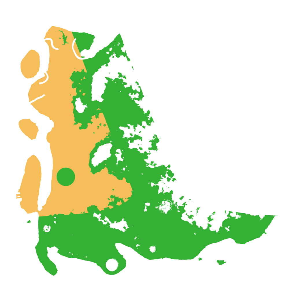 Biome Rust Map: Procedural Map, Size: 4250, Seed: 96367661
