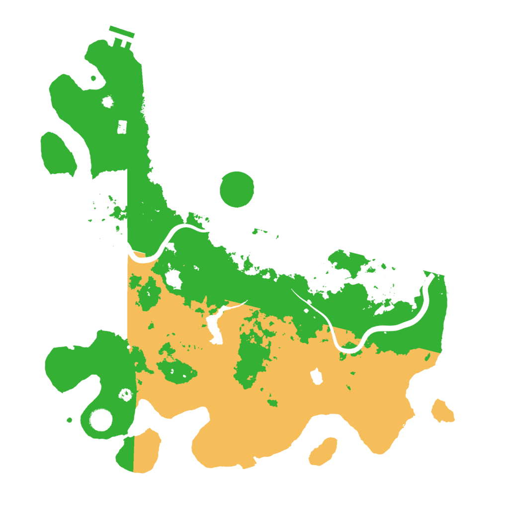 Biome Rust Map: Procedural Map, Size: 4000, Seed: 990218