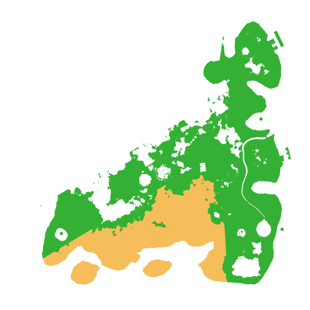 Biome Rust Map: Procedural Map, Size: 3750, Seed: 29609947