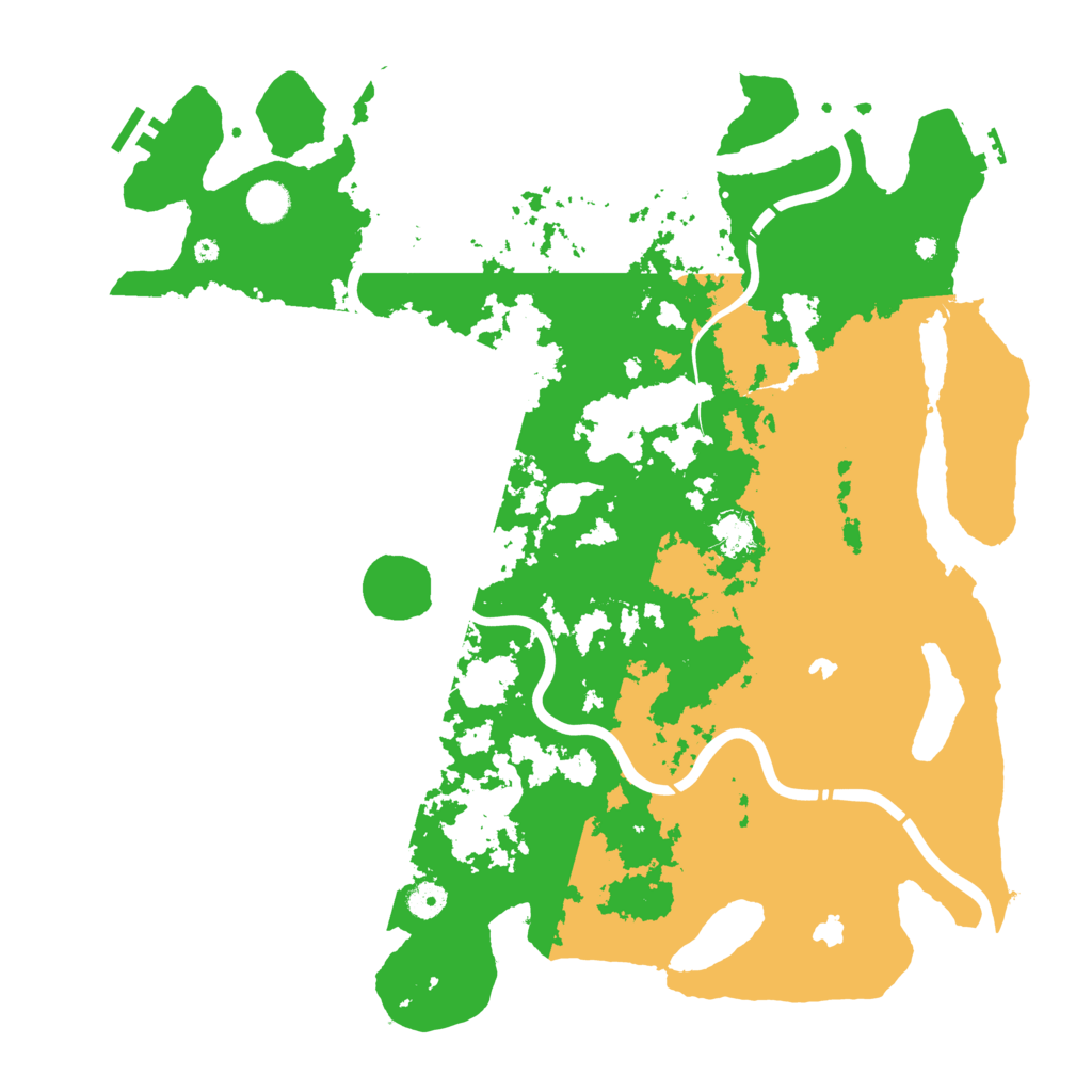 Biome Rust Map: Procedural Map, Size: 4500, Seed: 706