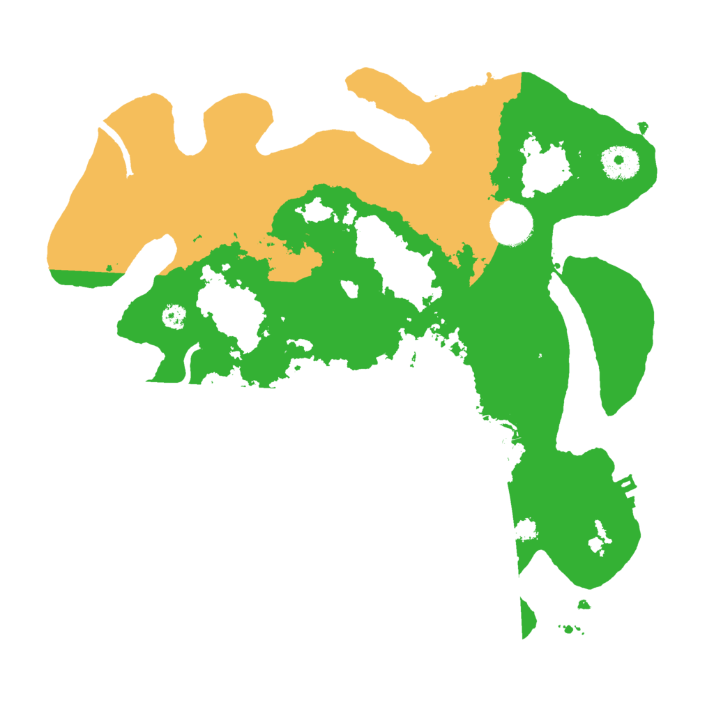 Biome Rust Map: Procedural Map, Size: 3000, Seed: 31375