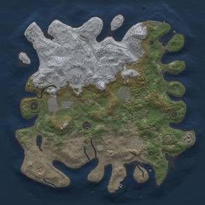 Thumbnail Rust Map: Procedural Map, Size: 3800, Seed: 90414705, 18 Monuments