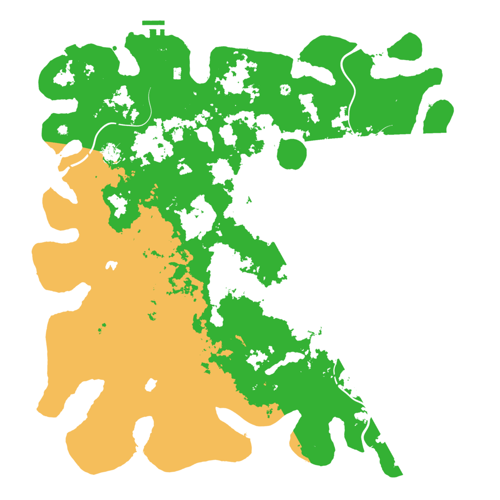 Biome Rust Map: Procedural Map, Size: 4511, Seed: 100000