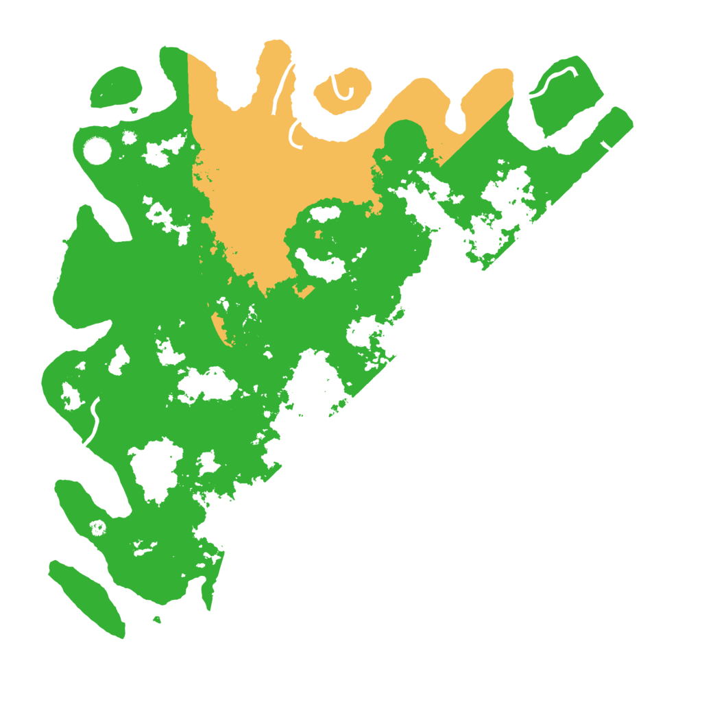 Biome Rust Map: Procedural Map, Size: 4500, Seed: 1329958260