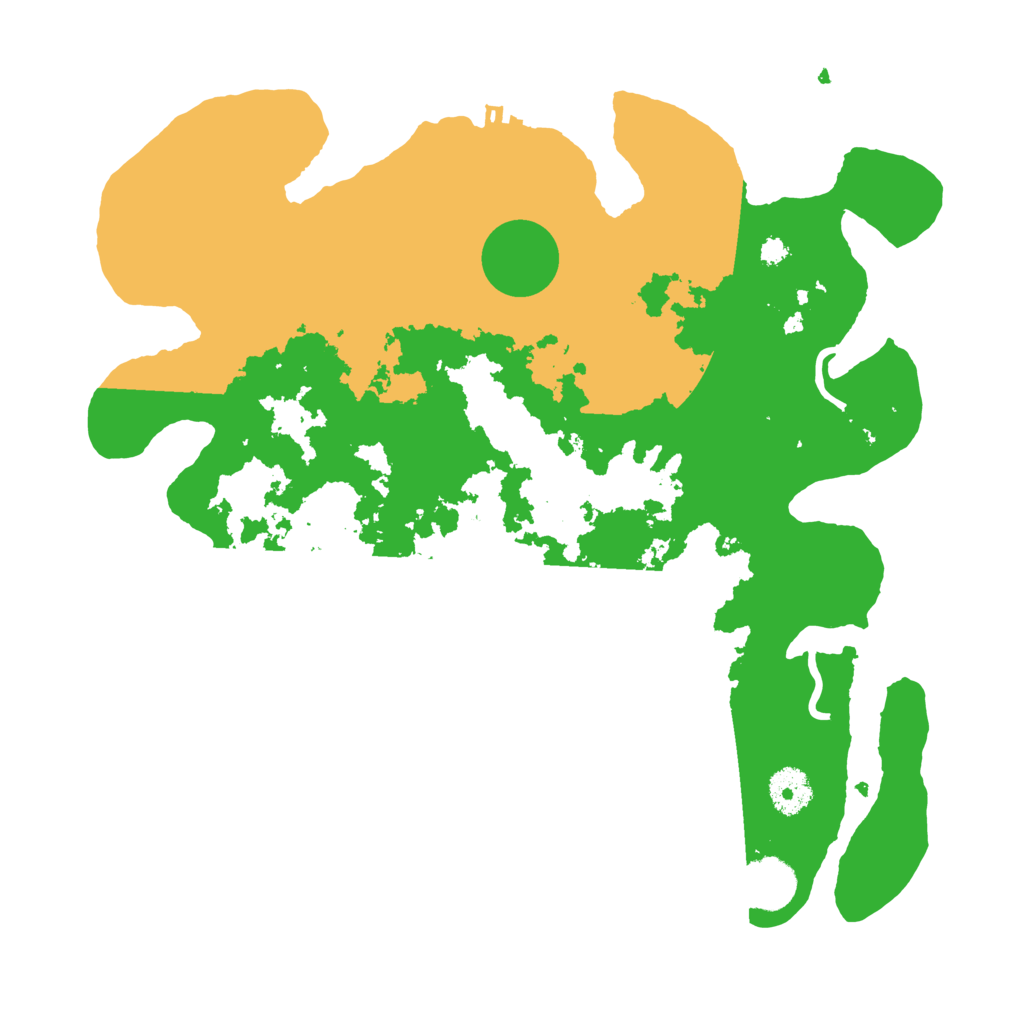 Biome Rust Map: Procedural Map, Size: 3500, Seed: 9011794