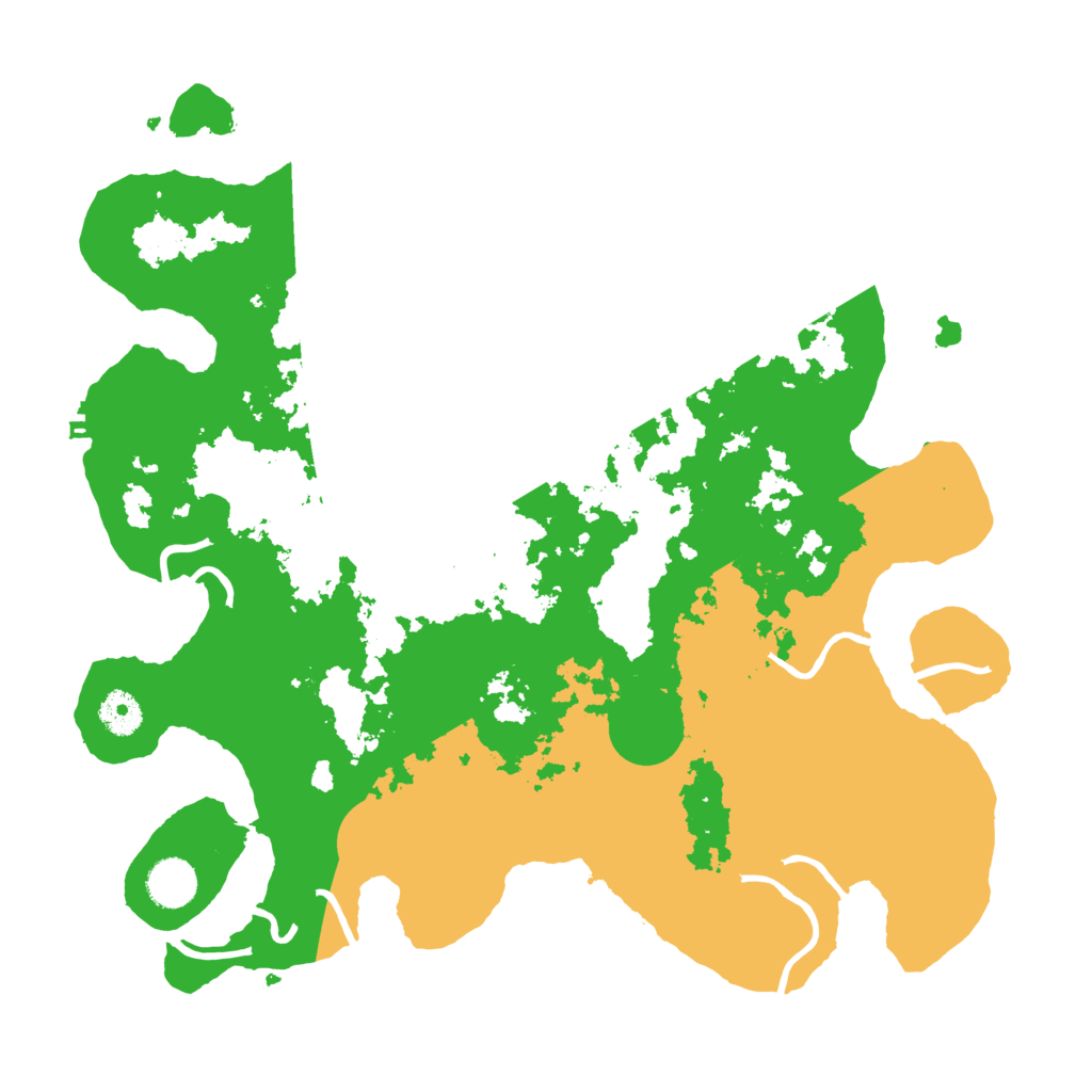 Biome Rust Map: Procedural Map, Size: 3850, Seed: 1888719