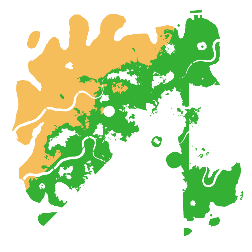 Biome Rust Map: Procedural Map, Size: 4250, Seed: 1720382965