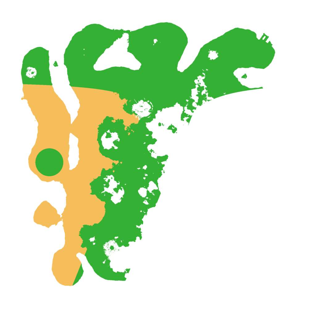 Biome Rust Map: Procedural Map, Size: 3000, Seed: 2002460
