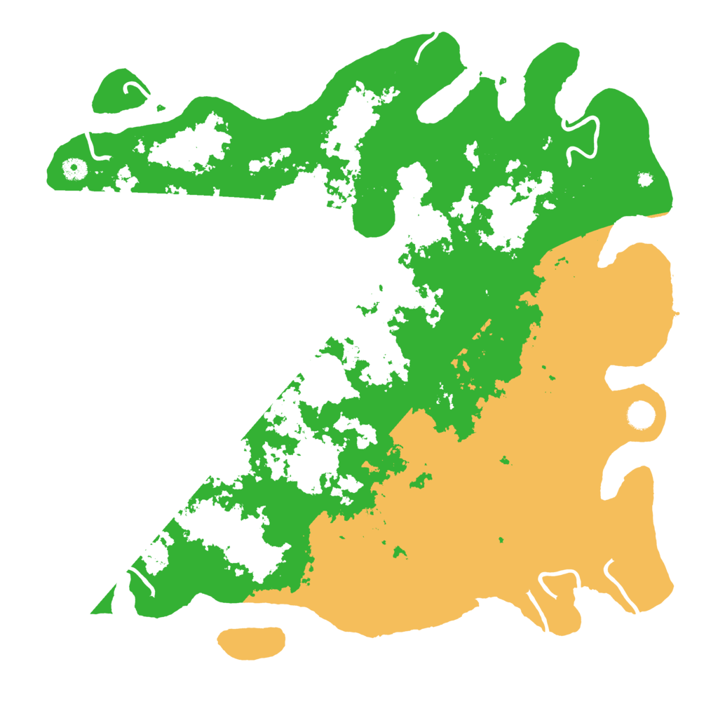 Biome Rust Map: Procedural Map, Size: 4500, Seed: 1999215814