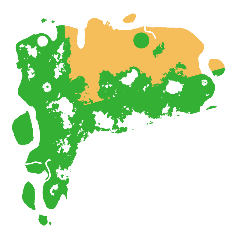 Biome Rust Map: Procedural Map, Size: 4000, Seed: 1101047851
