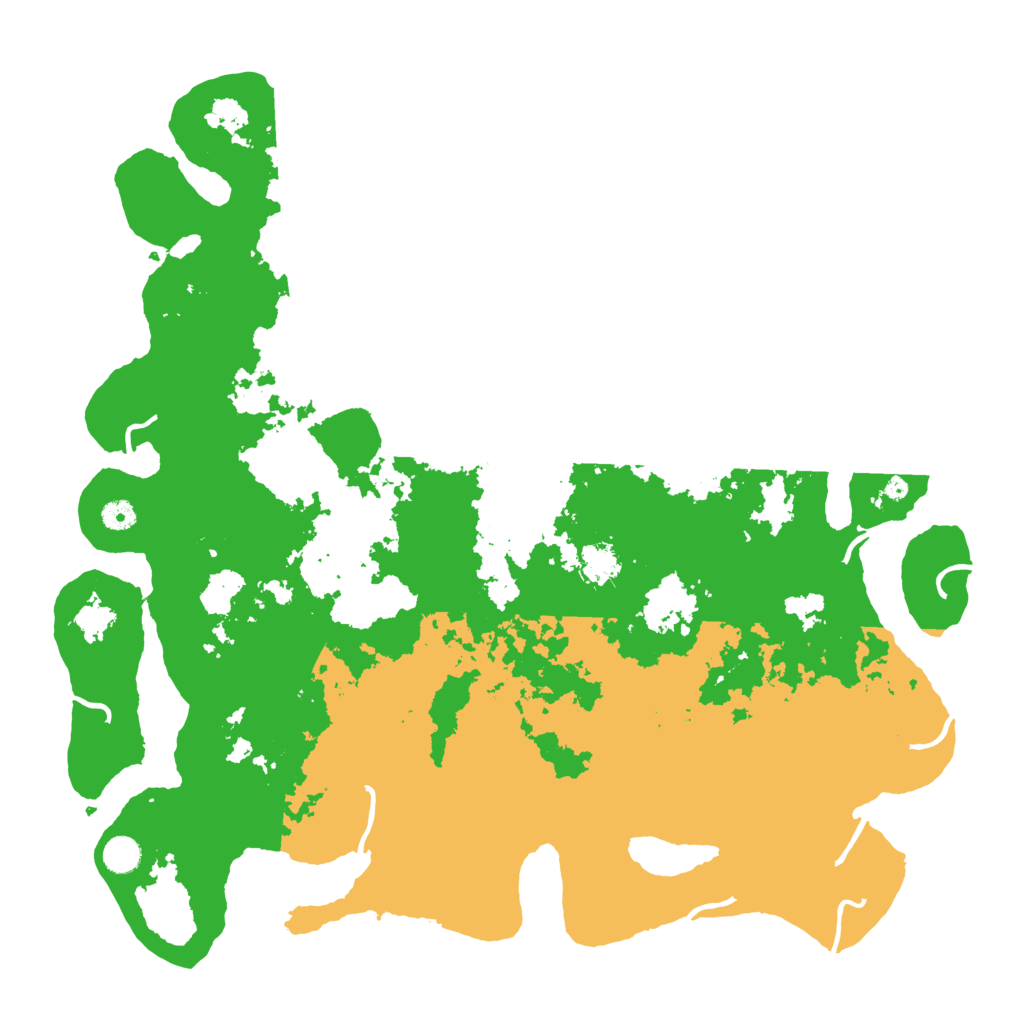 Biome Rust Map: Procedural Map, Size: 4800, Seed: 135202220