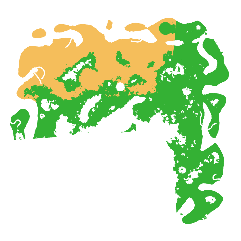 Biome Rust Map: Procedural Map, Size: 5000, Seed: 1037972360