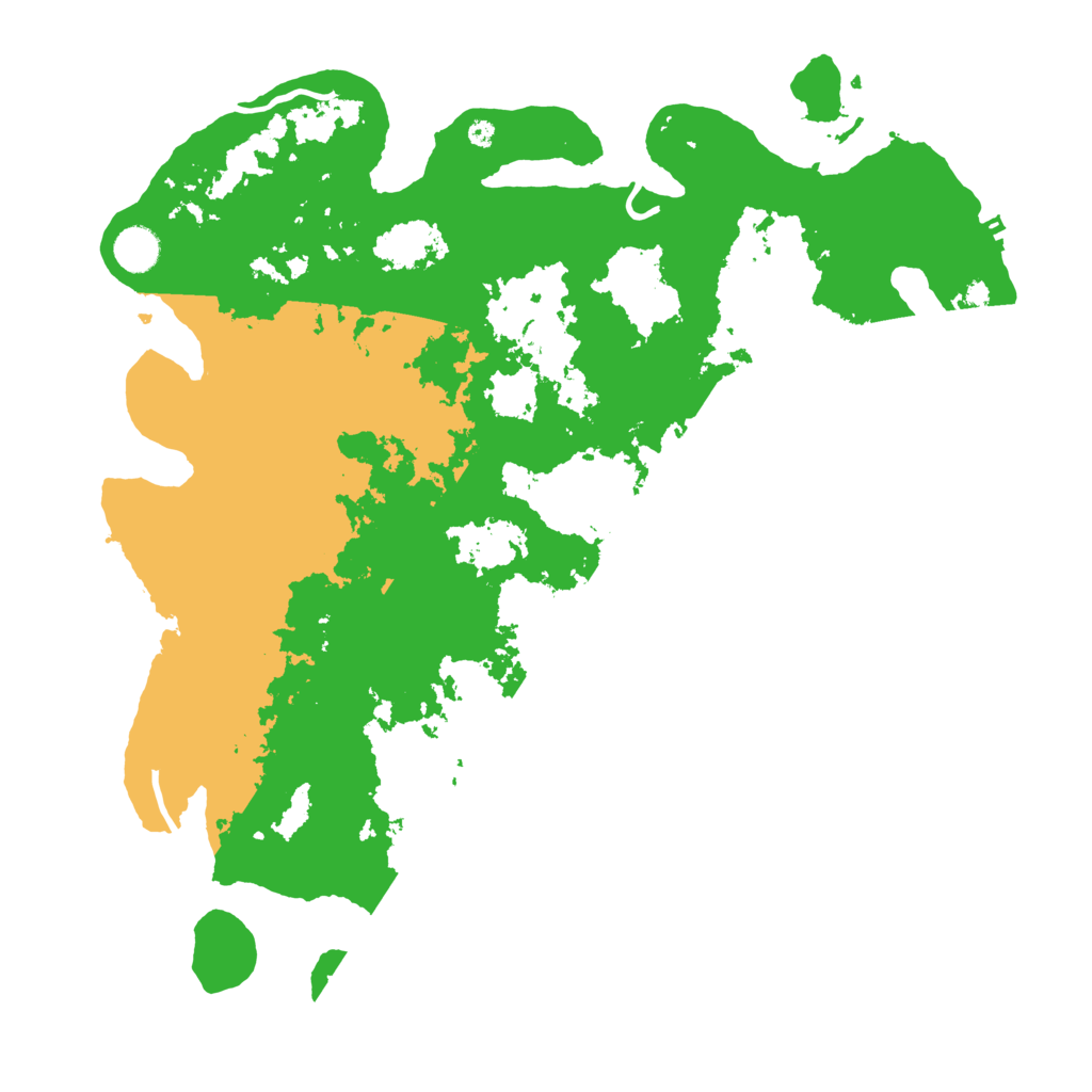 Biome Rust Map: Procedural Map, Size: 4200, Seed: 44