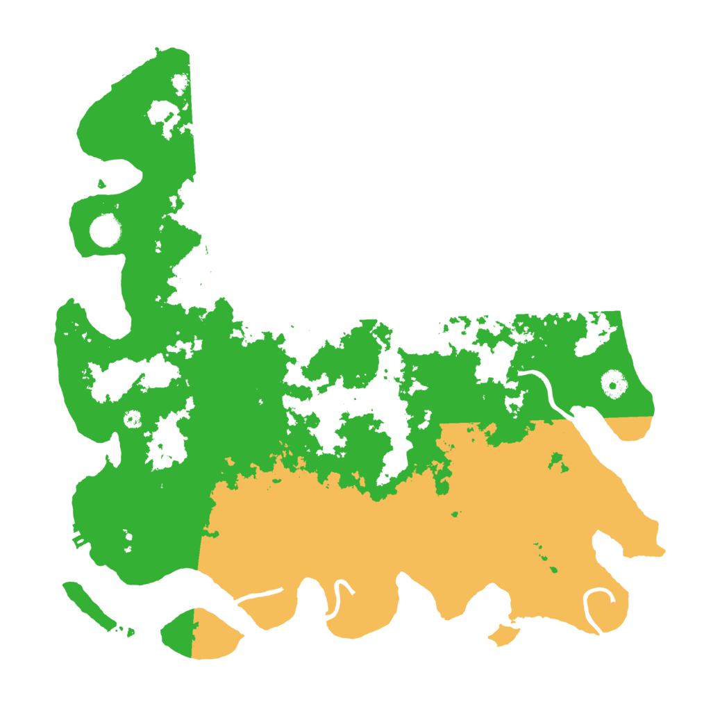 Biome Rust Map: Procedural Map, Size: 4000, Seed: 1040595808