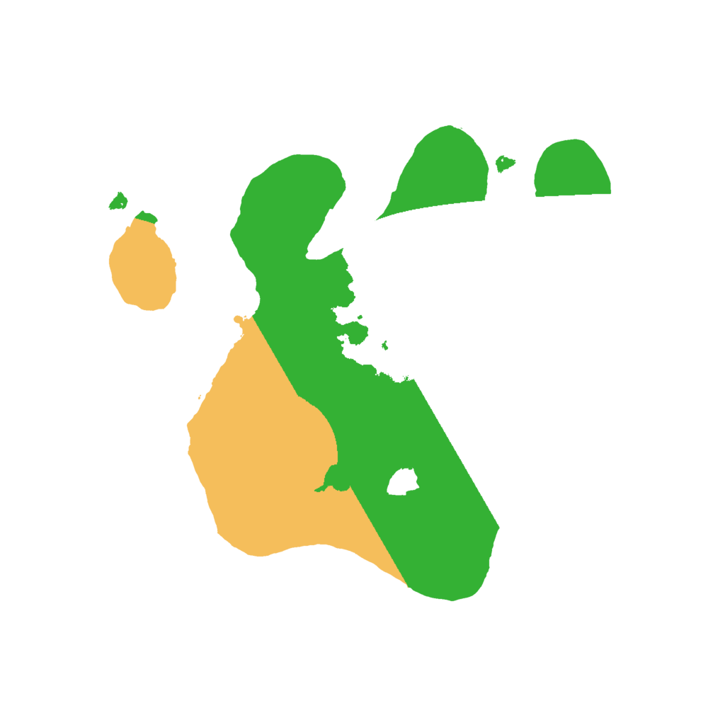 Biome Rust Map: Procedural Map, Size: 2000, Seed: 181