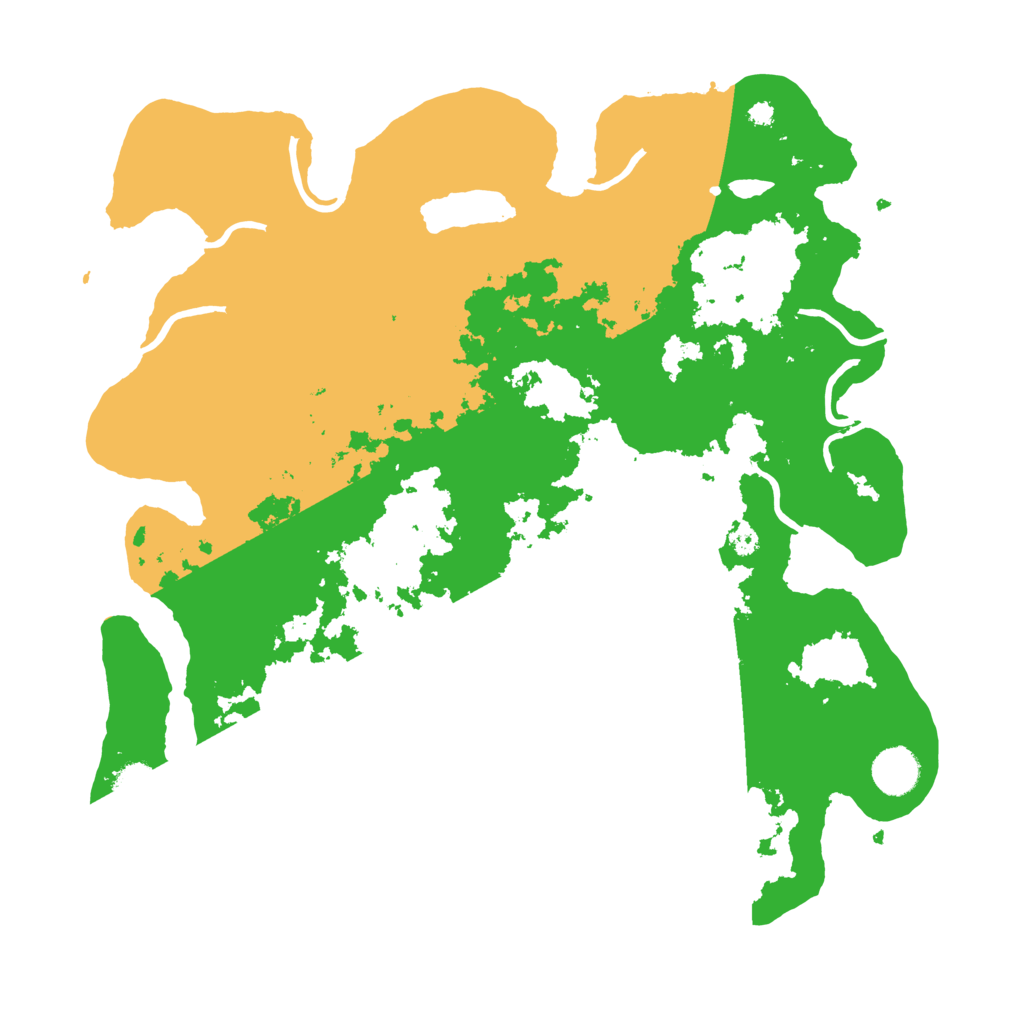 Biome Rust Map: Procedural Map, Size: 3800, Seed: 108315698