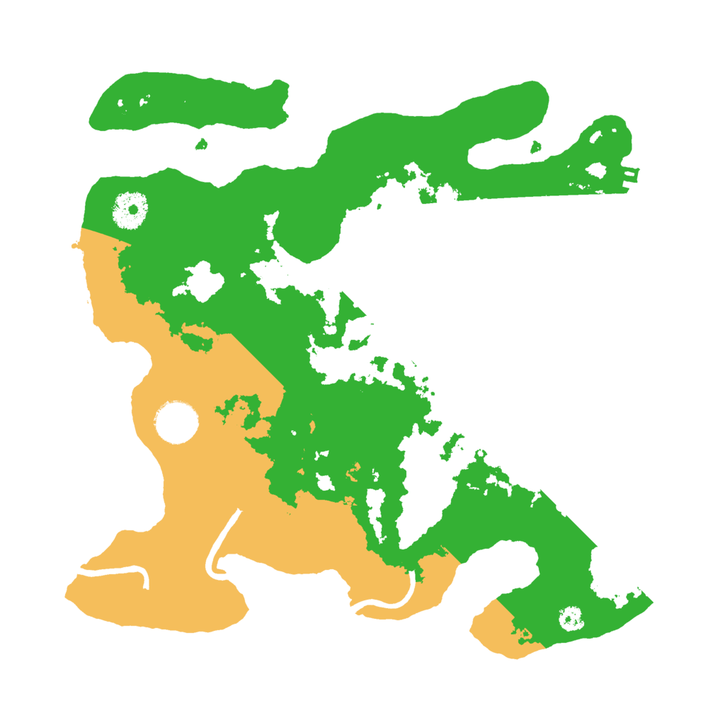 Biome Rust Map: Procedural Map, Size: 3000, Seed: 1004251915