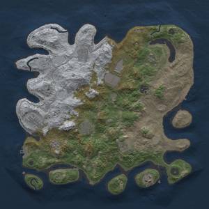 Thumbnail Rust Map: Procedural Map, Size: 3750, Seed: 449724133, 18 Monuments