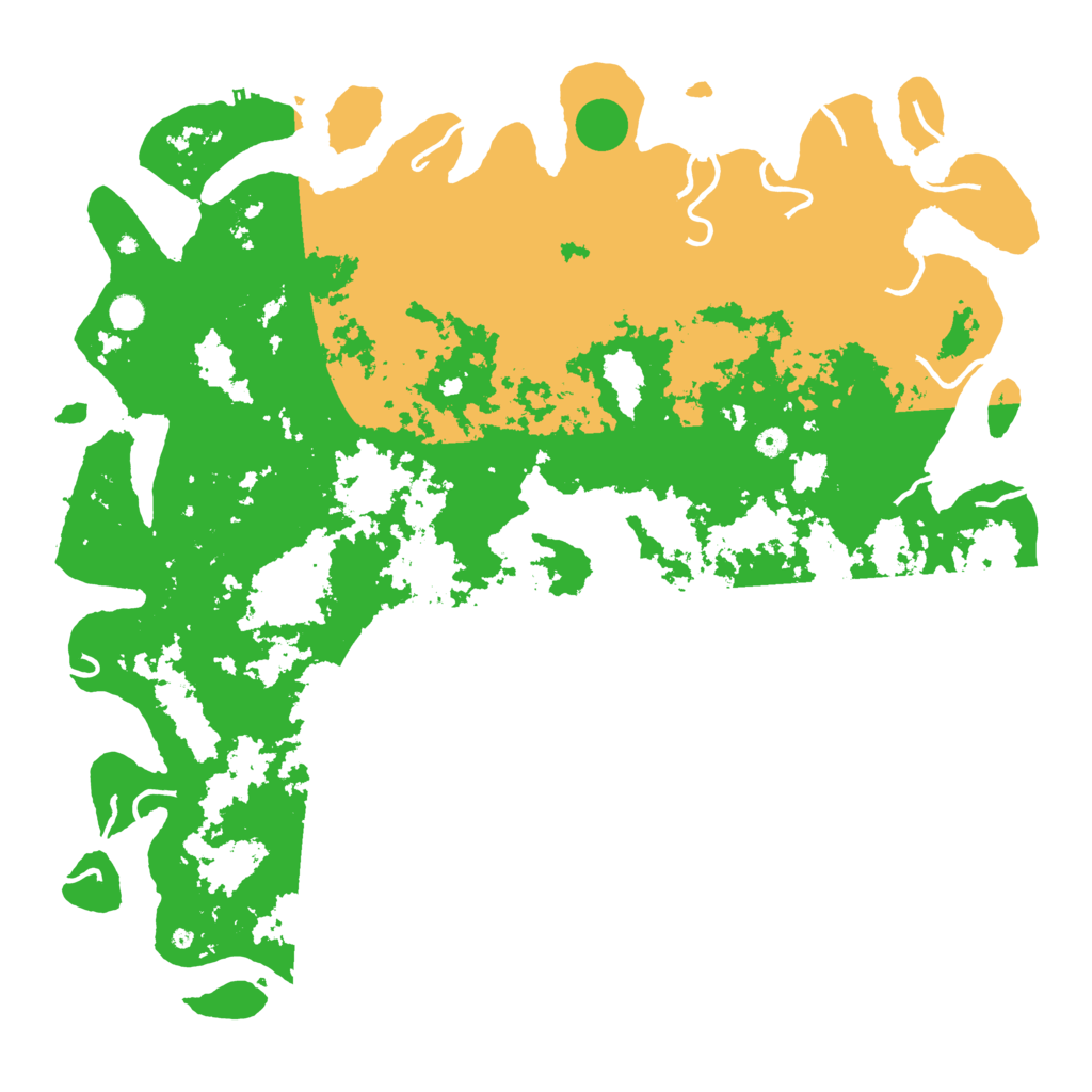 Biome Rust Map: Procedural Map, Size: 5500, Seed: 346232