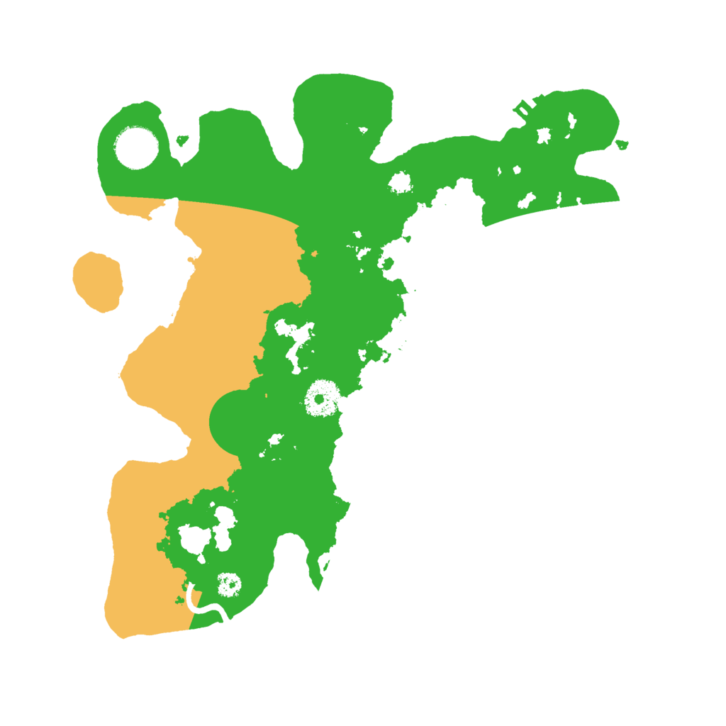 Biome Rust Map: Procedural Map, Size: 3000, Seed: 1397036800