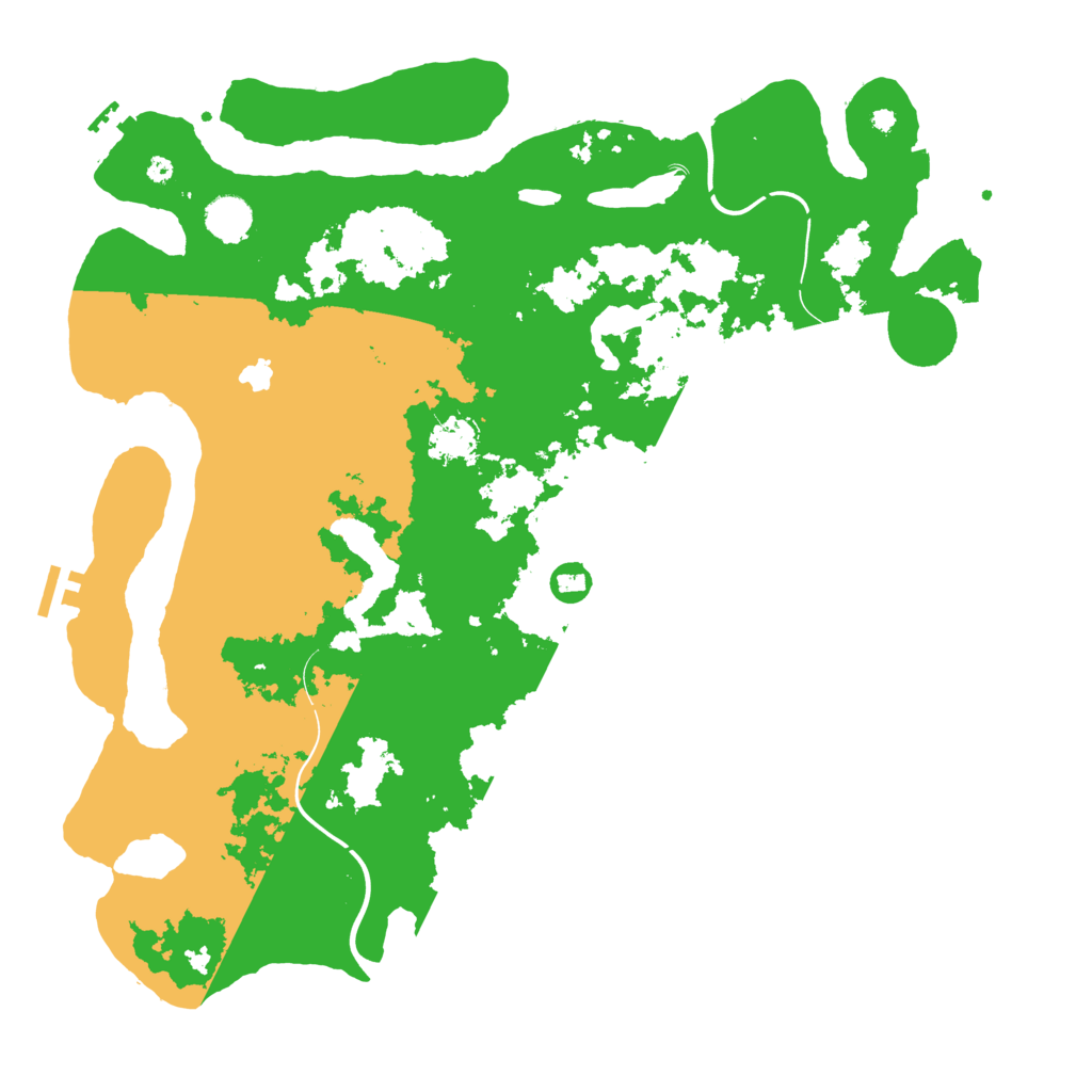 Biome Rust Map: Procedural Map, Size: 4250, Seed: 870561999