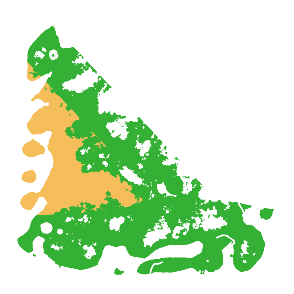 Biome Rust Map: Procedural Map, Size: 4500, Seed: 552830040