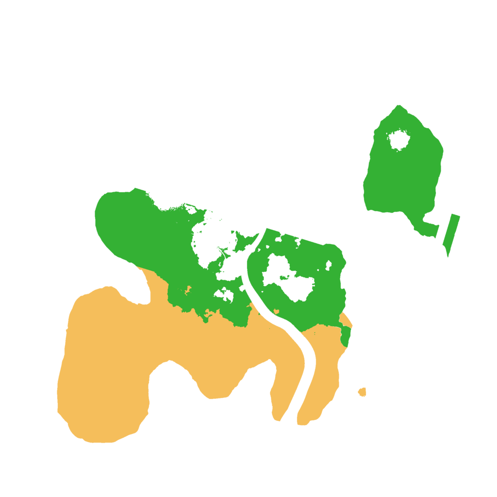 Biome Rust Map: Procedural Map, Size: 2200, Seed: 618496449