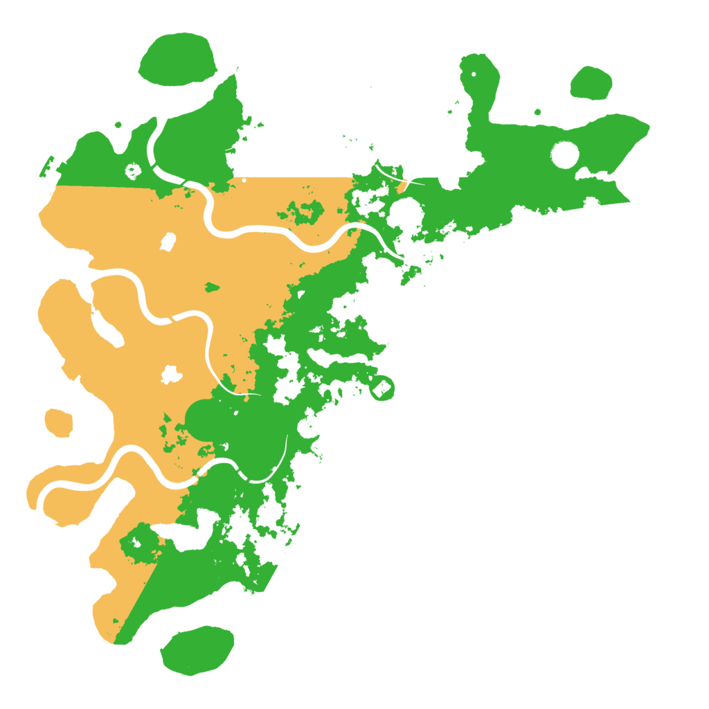 Biome Rust Map: Procedural Map, Size: 4500, Seed: 625900135