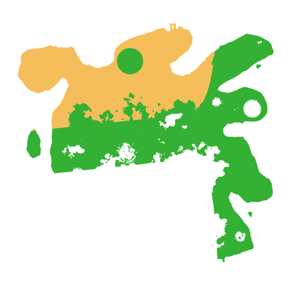 Biome Rust Map: Procedural Map, Size: 3000, Seed: 976253620