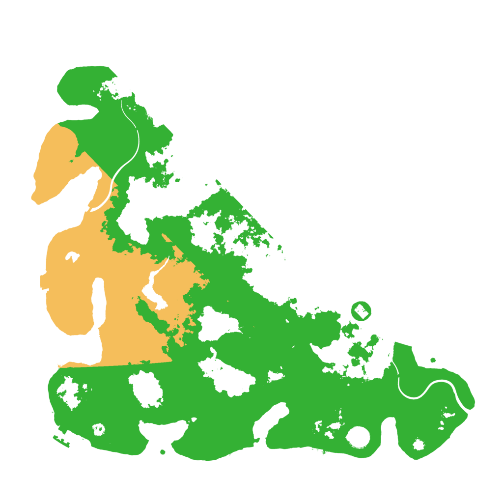 Biome Rust Map: Procedural Map, Size: 4050, Seed: 413309076