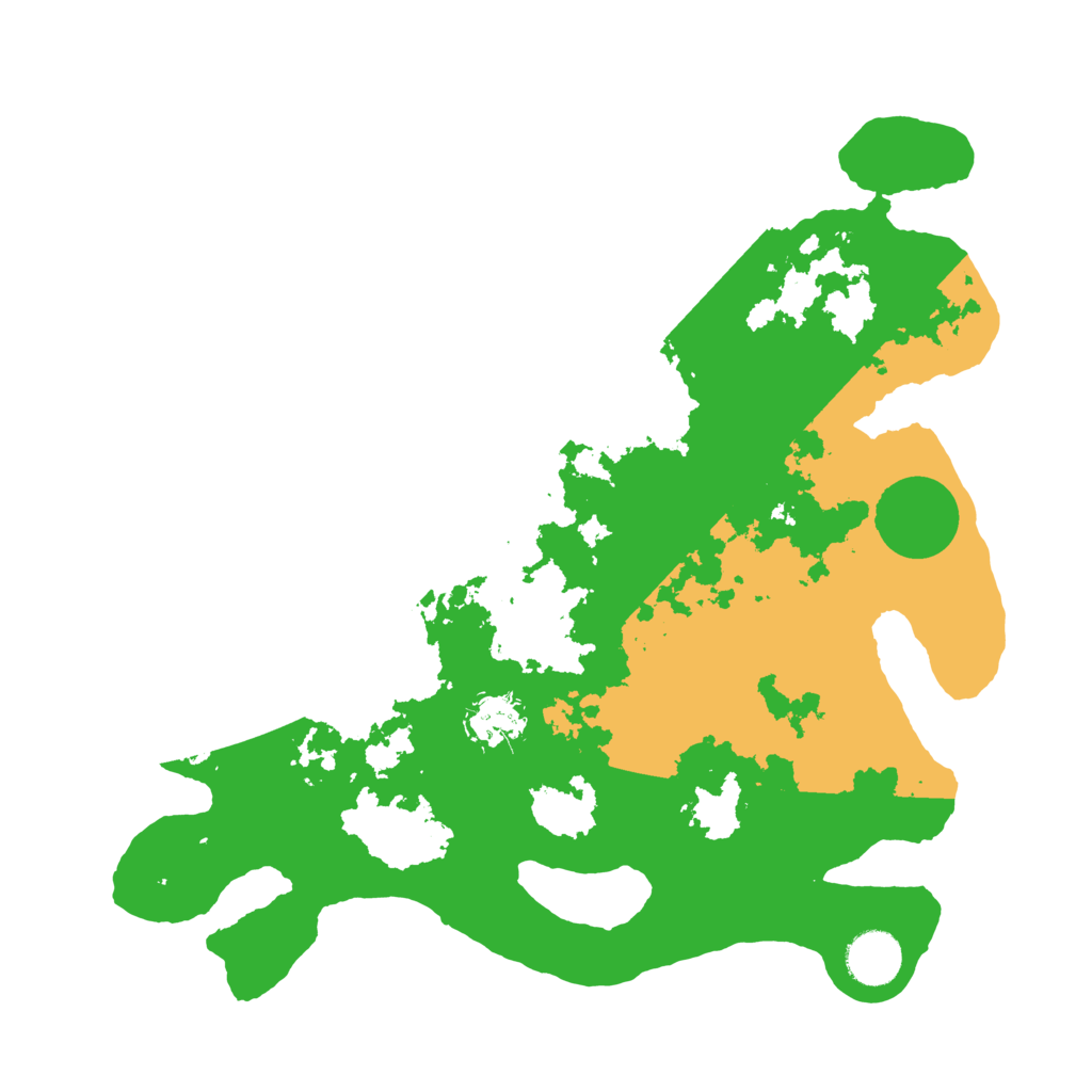 Biome Rust Map: Barren, Size: 3500, Seed: 2122022