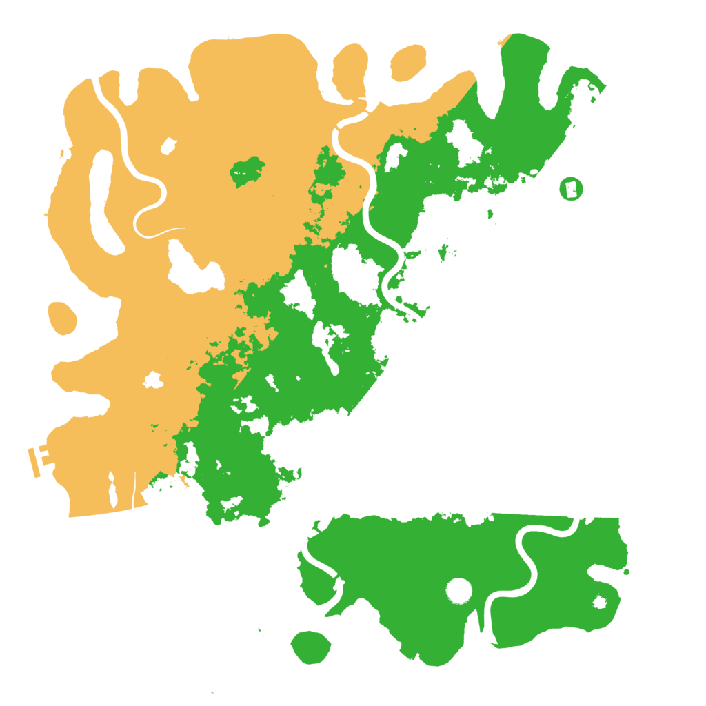 Biome Rust Map: Procedural Map, Size: 4799, Seed: 669205336