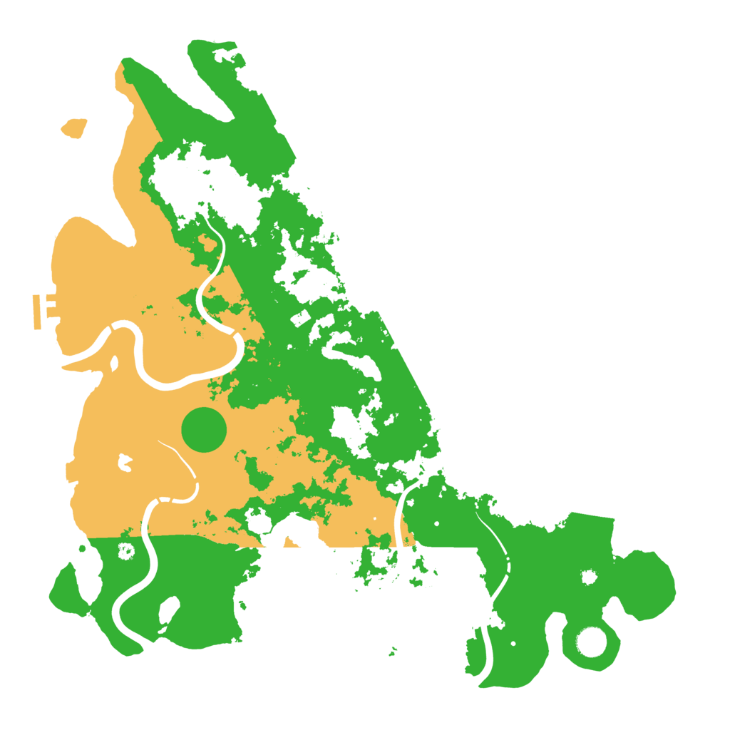 Biome Rust Map: Procedural Map, Size: 4250, Seed: 1317976929